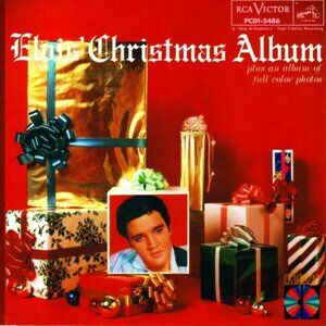 elvis presley christmas album reissued cd - rock n roll king religious holiday